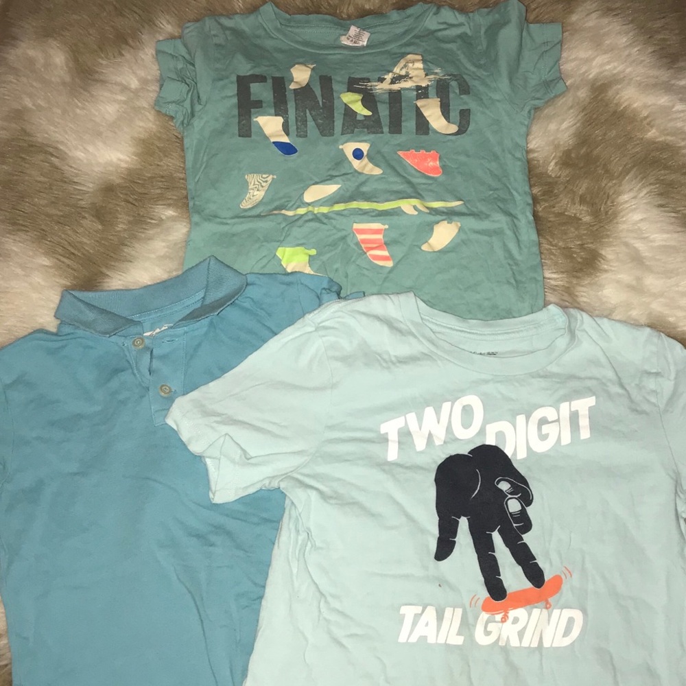 3 boy t-shirts
